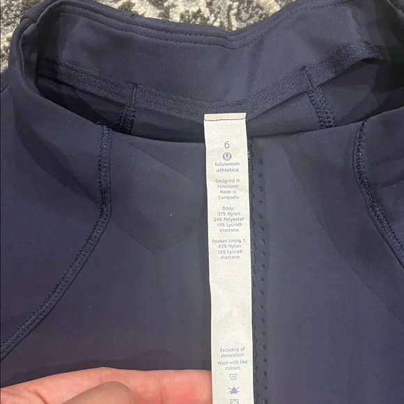 lululemon athletica Navy Blue Sweatshirt - Picture 4 of 5